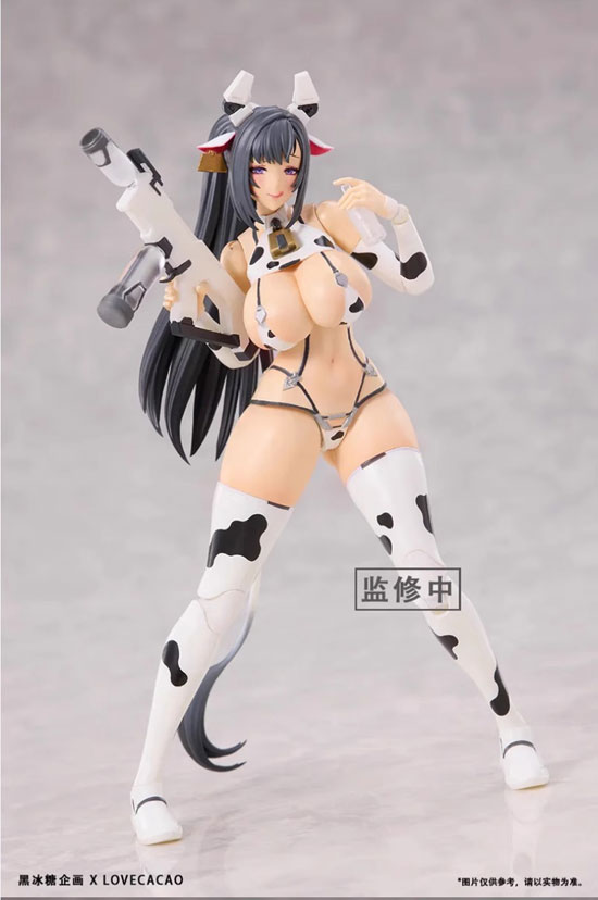 【Black Rock Sugar Project】LOVECACAO BRSP-01 Milky White Cow Girl ミルキーホワイトカウガール 1/12 完成品アクションフィギュア