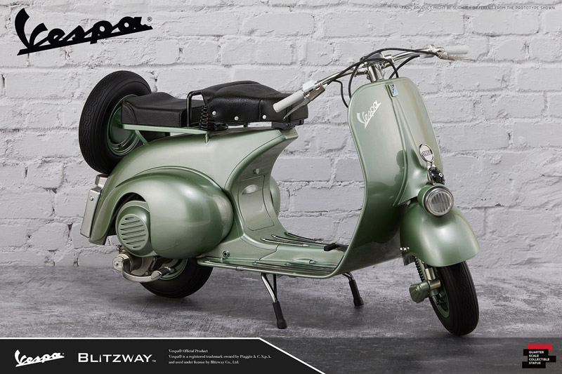 【BLITZWAY】BW-NS 20402 1/4 Scale Statue Roman Holiday Piaggio 1951 Vespa 125 ローマの休日 ヴェスパ ベスパ 1/4スケール モデル