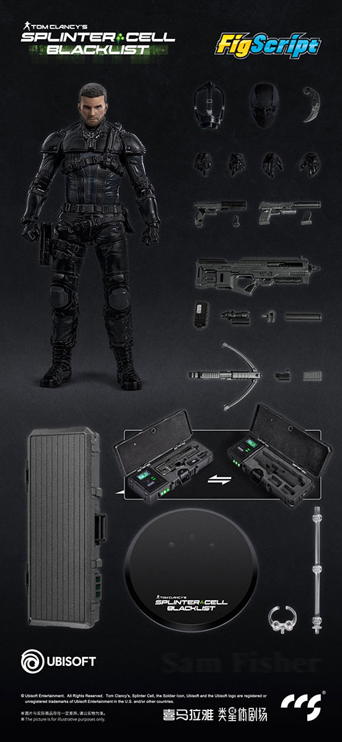 【CCS TOYS FigScript】CCSFS202606A 1/12 Splinter Cell Blacklist Sam Fisher