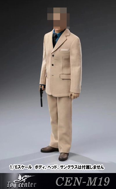 【ToyCenter】CEN-M19 1/6 Agents 007 Suit Khaki Style エージェント007カーキスーツ ビジネススーツ