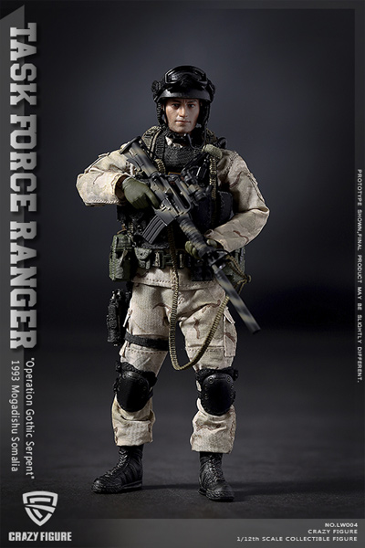 【crazyfigure】LW004 1/12 US Delta Special Force-Precision Sagittarius Rangers Task Force 1993 “Operation Gothic Snake”