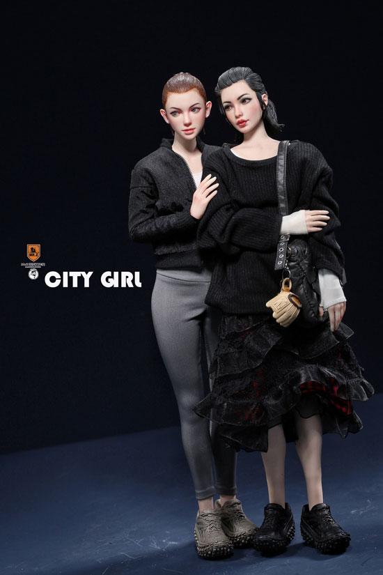 【MR.Z】1/6 City Series NO.2 City girl Rui CG002-A/Lei CG002-B シティガール ルイ/レイ 1/6スケール シームレス女性ボディフィギュア