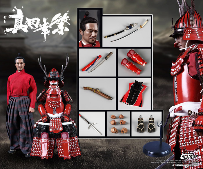 【CmToys】CM006 1/6 JAPANESE WARRING STATES - SANADA YUKIMURA 戦国武将 真田幸村 真田信繁 侍 武士 1/6スケールフィギュア