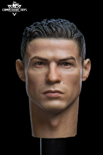 CompetitiveToys】Com004 1/6 Ronaldo 1/6スケール 男性ヘッド
