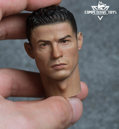 【CompetitiveToys】Com004 1/6 Ronaldo 1/6スケール 男性ヘッド