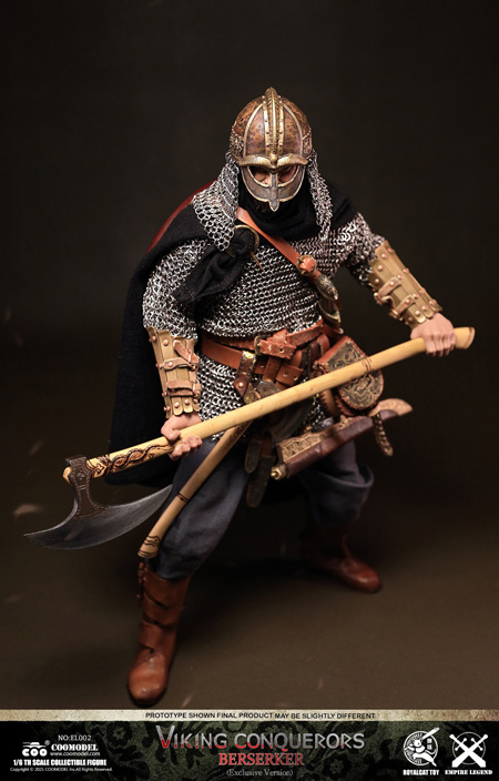 【COO】EL002 1/6 LEGNGDS OF EMPIRES - VIKING CONQUERORS - BERSERKER (EXCLUSIVE VERSION) バイキング 征服者 狂戦士 EX版