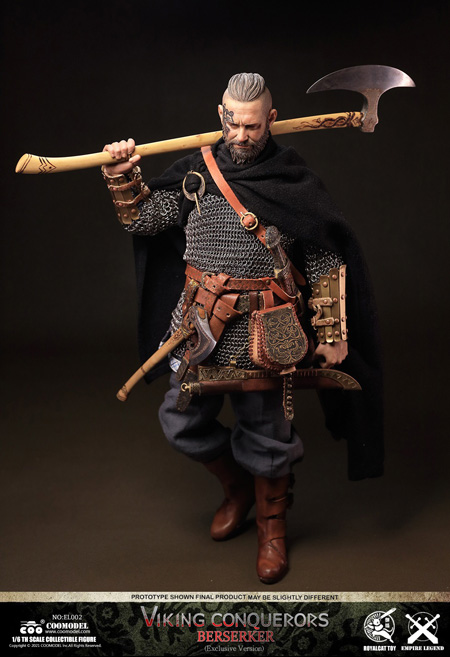 【COO】EL002 1/6 LEGNGDS OF EMPIRES - VIKING CONQUERORS - BERSERKER (EXCLUSIVE VERSION) バイキング 征服者 狂戦士 EX版