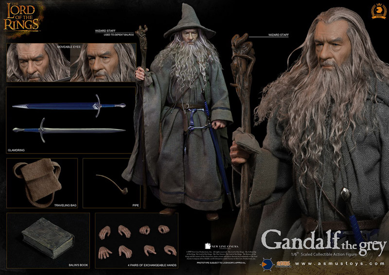 【ASMUS TOYS】CRW001 THE CROWN SERIES The Lord of the Rings 1/6 GANDLAF THE GREY 2.0 『ロード・オブ・ザ・リング』 ガンダルフ