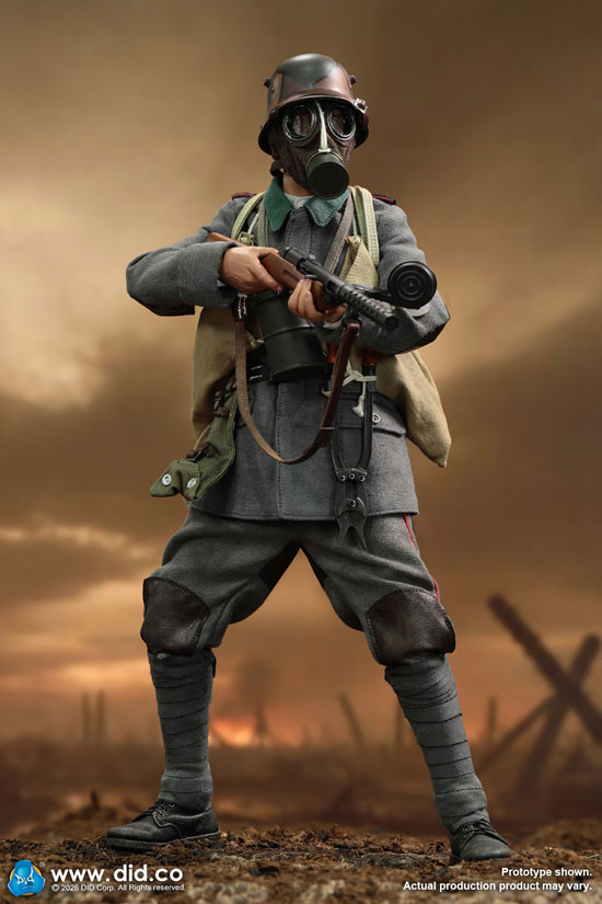 【DID】D11016 WW1 German Army Stormtrooper Infantry - Bodo 第一次世界大戦 ドイツ陸軍 突撃兵 ボド