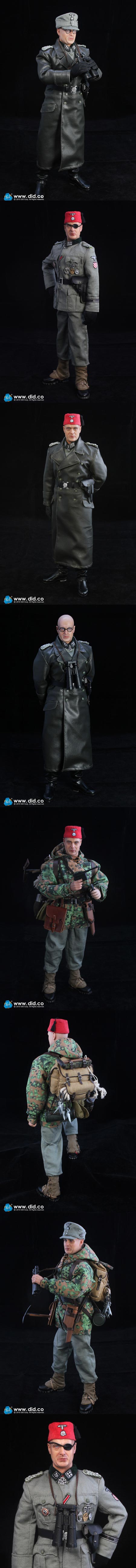 【DID】D80077 Waffen SS 13th Handschar Division SS-Obersturmbannfuhrer Hermann Hanke