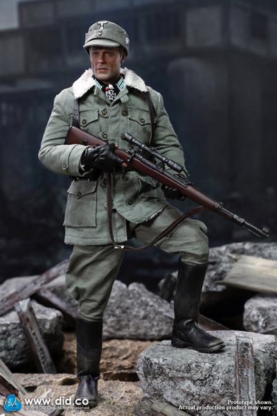 【DID】D80138 WW2 German Battle of Stalingrad 1942 Major Erwin König 10th Anniversary ドイツ軍 狙撃兵 ケーニッヒ少佐