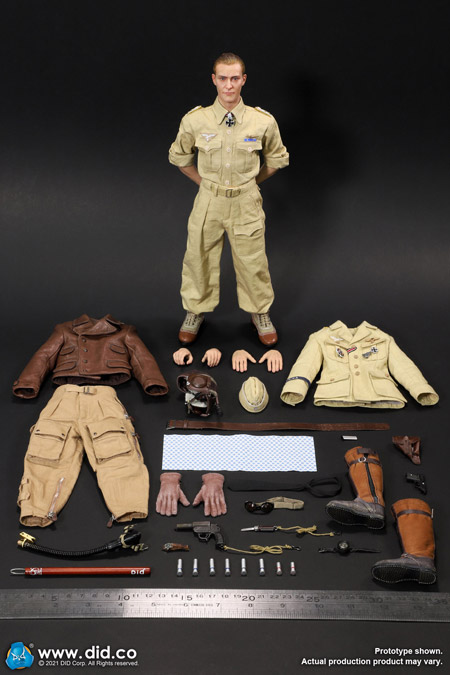 【DID】D80154 1/6 WW2 German Luftwaffe flying ace 