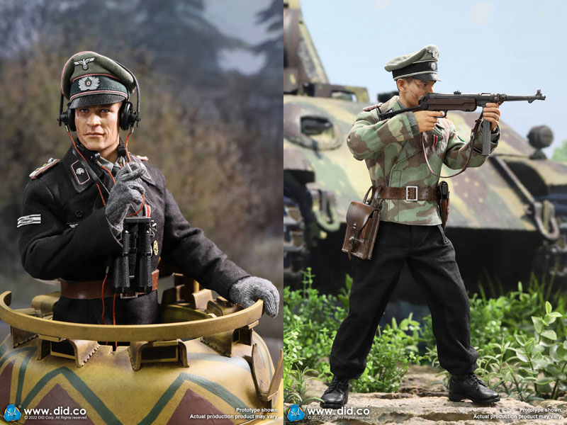 【DID】D80160 WW2 German Panzer Commander - Jager 第二次大戦 ドイツ軍 パンツァーコマンダー 戦車兵 戦車