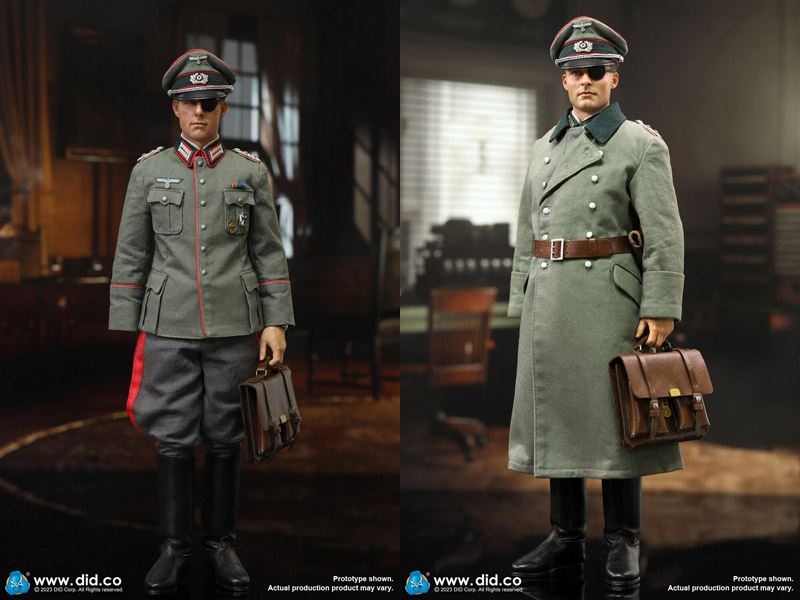 【DID】D80162 WW2 Oberst I.G. Claus Von Stauffenberg OPERATION VALKYRIE
