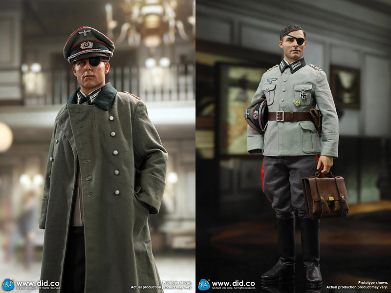 【DID】D80162 WW2 Oberst I.G. Claus Von Stauffenberg OPERATION VALKYRIE