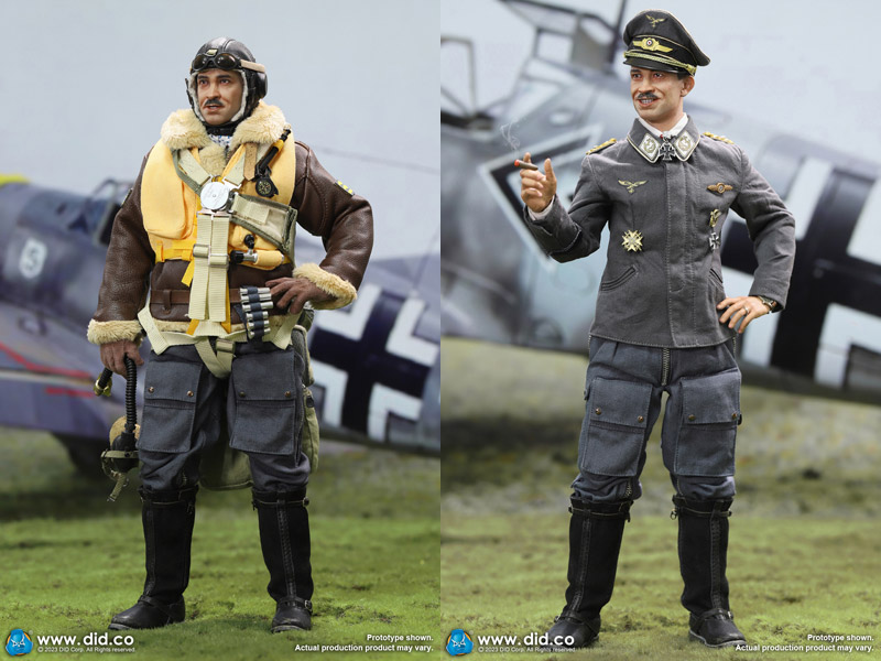 【DID】D80165 WW2 German Luftwaffe Ace Pilot - Adolf Galland アドルフ・ガーランド