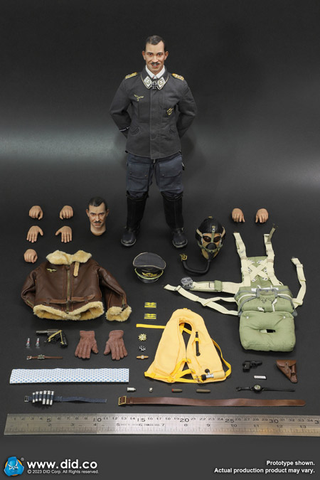 【DID】D80165 WW2 German Luftwaffe Ace Pilot - Adolf Galland アドルフ・ガーランド