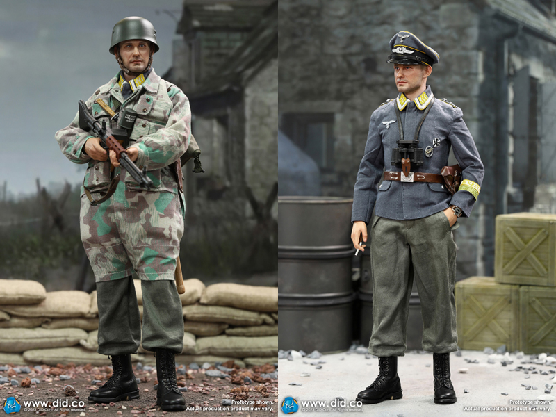 【DID】D80168 20th Anniversary Edition WW2 German  Fallschirmjager - Axel 第二次世界大戦 ドイツ空軍 降下猟兵 アクセル