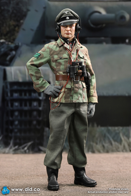 【DID】D80176 WW2 German Panzer Commander - Max Wünsche