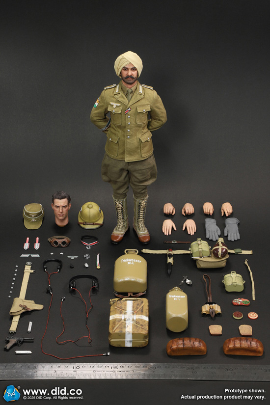 【DID】D80185 WW2 German Africa Corps Supply Duty - Ishaan & Panzer Commander - Stauffenberg