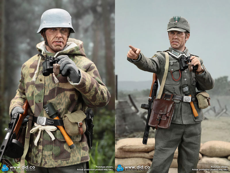 【DID】D80188 WW2 German WEHRMACHT OBERFELDWEBEL Steiner ドイツ国防軍 上級曹長 シュタイナー 1/6スケールアクションフィギュア