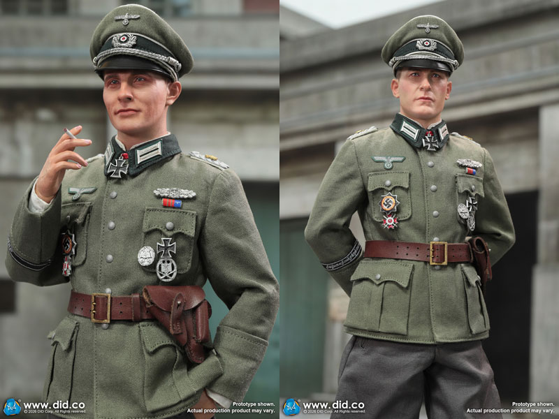 【DID】D80194 WW2 German Wehrmacht Officer - Otto Remer ドイツ国防軍 将校 オットー・レーマー 1/6スケールアクションフィギュア