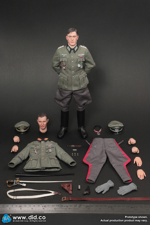 【DID】D80194 WW2 German Wehrmacht Officer - Otto Remer ドイツ国防軍 将校 オットー・レーマー 1/6スケールアクションフィギュア