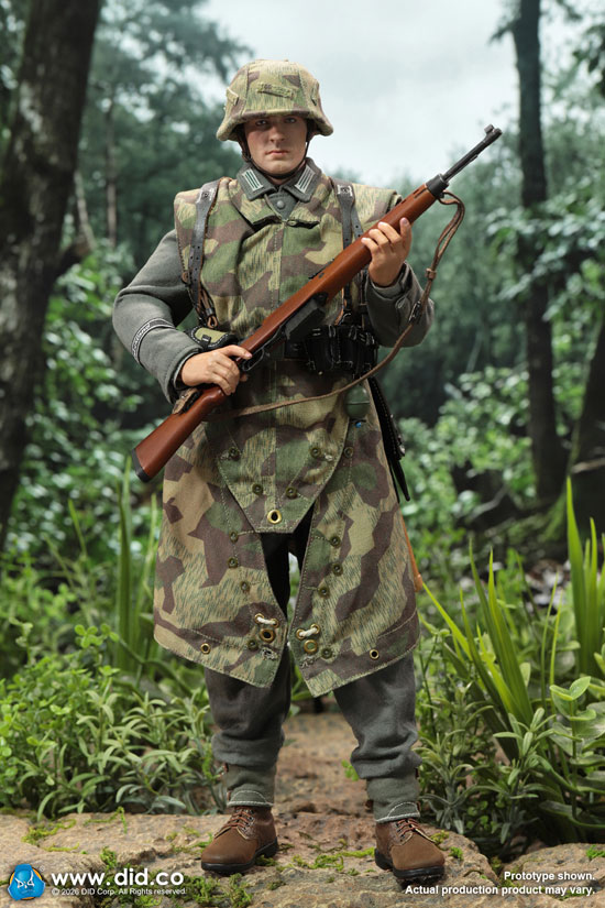 【DID】D80195 WW2 German GD Infantry Mortarman - Bruno ドイツ国防軍 グロースドイッチュラント師団 歩兵連隊 迫撃砲兵 ブルーノ 1/6スケールアクションフィギュア《予約2026年8月》