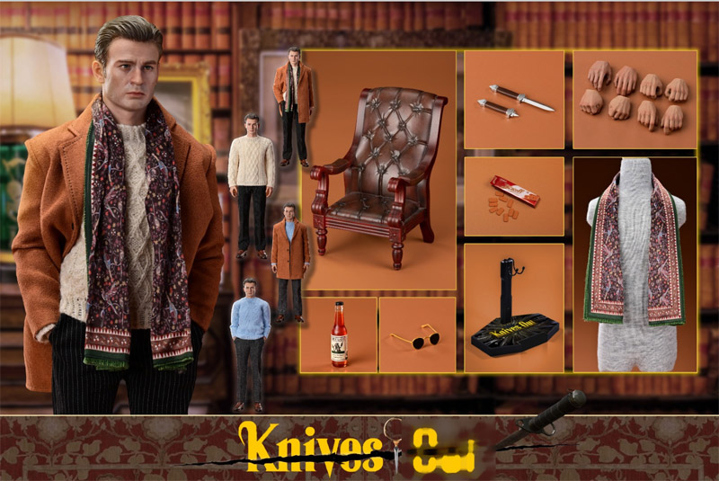 【DAFTOYS】F023 1/6 Chris Knives 1/6スケール男性フィギュア + 1/6スケール シングル ソファー