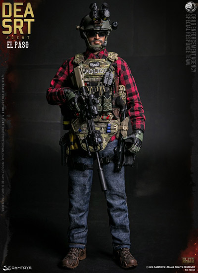 DAM】No.78063 ELITE SERIES 1/6 DEA SRT (Special Response