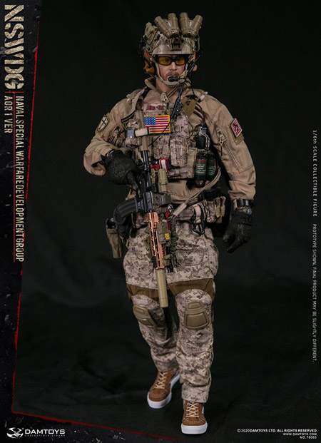 【DAM】No.78065 1/6 NSWDG NAVAL SPECIAL WARFARE DEVELOPMENT GROUP - AOR1 VER  アメリカ海軍特殊戦開発グループ DEVGRU デブグル 1/6スケールフィギュア