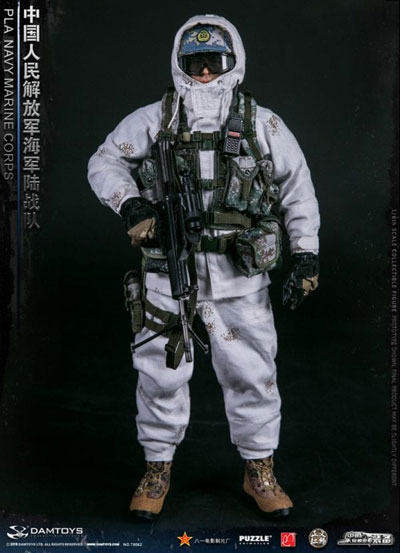 【DAM】No.78068 1/6 PLA NAVY MARINE CORPS 中国人民解放軍 海軍陸戦隊 1/6スケールフィギュア