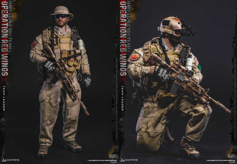 DAMTOYS 1/6 米海軍特殊部隊ネイビーシールズ SDVチームスナイパー-