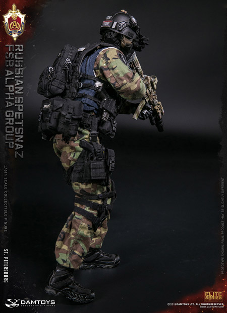 【DAM】No.78071 1/6 RUSSIAN SPETSNAZ FSB ALPHA GROUP St.Petersburg　CLASSIC VERSION スペツナズ