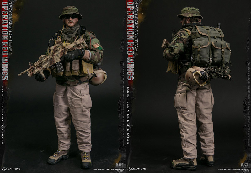 【DAM】No.78081 1/6 Operation Red Wings NAVY SEALS SDV TEAM 1 Radio Telephone Operator