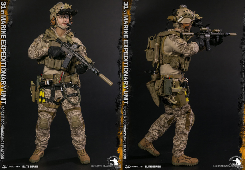 フラッグセットDamtoys 78089 アメリカ海兵隊 MEU 第31海兵遠征部武装偵察部隊