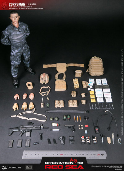 DAM】DMS009 ELITE SERIES 1/6 OPERATION RED SEA 紅海行動