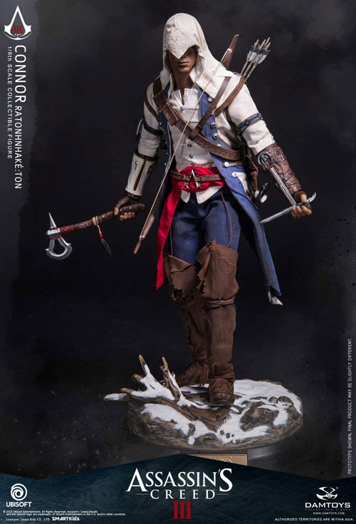 【DAM】DMS010 Assassin's Creed III Connor 1/6th scale Aguilar Collectible Figure アサシンクリード3 コナー 1/6スケールフィギュア