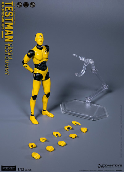 【DAM】DPS02 1/12 SCALE ACTION FIGURE “TESTMAN