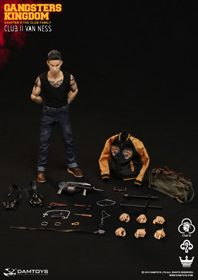 【DAM】GK017 Gangsters Kingdom Club2 Van Ness ヴァネス 1/6スケールフィギュア