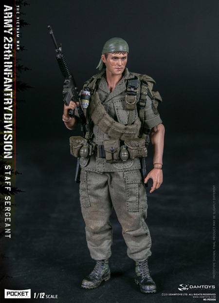DAM】PES006 1/12 POCKET ELITE SERIES: ARMY 25th Infantry