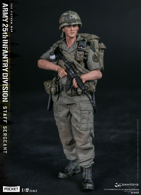 DAM】PES006 1/12 POCKET ELITE SERIES: ARMY 25th Infantry