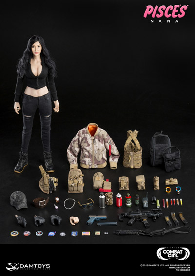 DAM】DCG003 COMBAT GIRL Series PISCES NANA コンバットガール
