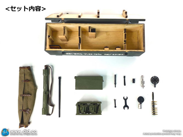 【DID】E60066 1/6 MG34 Accessory kit 1/6スケール MG34用アクセサリーキット