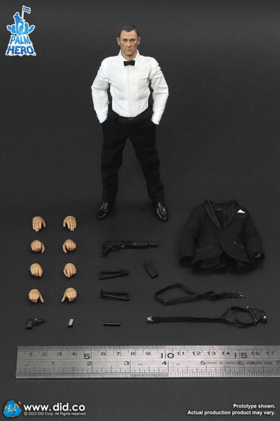 【DID】XM80018 1/12 PALM HERO MI6 Agent Jack (Suit Version) MI６ エージェント ジャック スーツバージョン