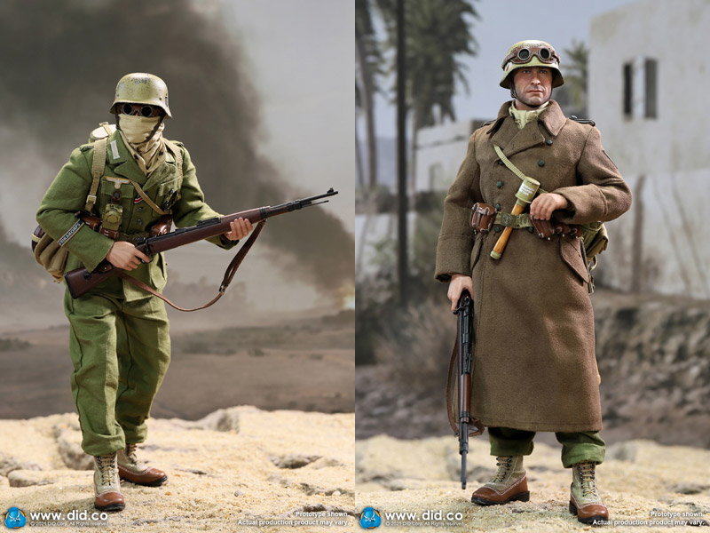 DID】D80152 WW2 German Afrika Korps WH Infantry - Burk ドイツ軍 