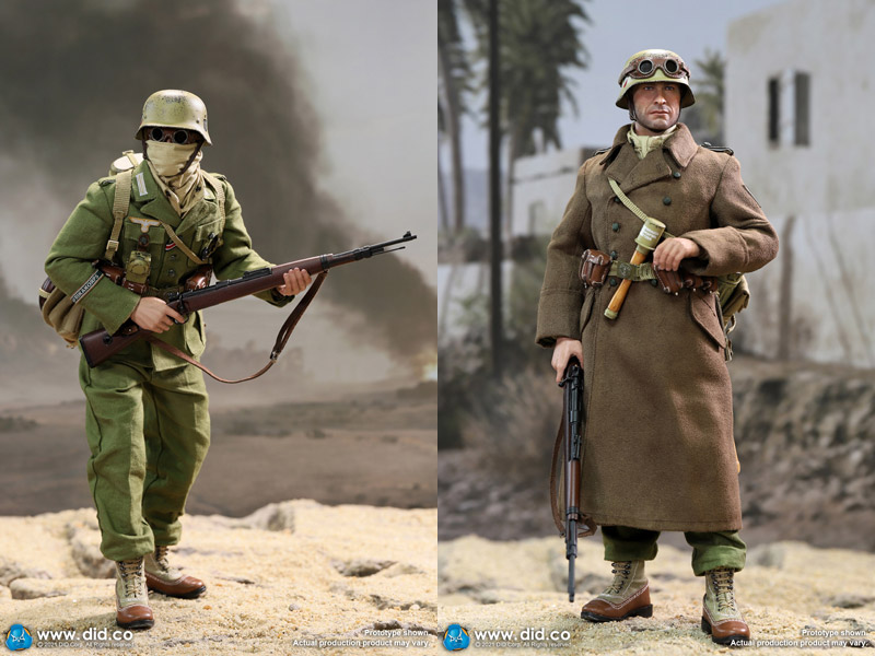 【DID】D80152 WW2 German Afrika Korps WH Infantry - Burk ドイツ軍 ドイツアフリカ軍団 DAK