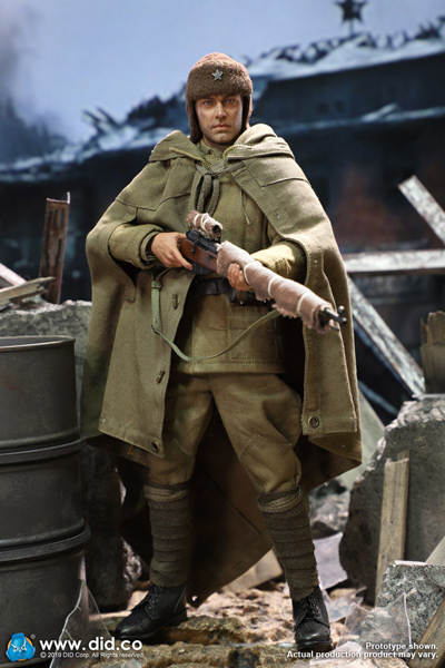 DID】R80139A WW2 Russian Sniper-Vasily Zaytsev With