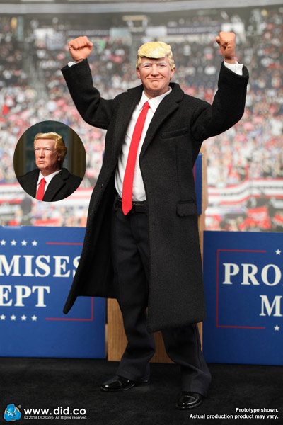 DID】AP003 45th President of the United State "Donald Trump" 2020 ドナルド・トランプ  アメリカ合衆国第45代大統領 2020 1/6スケールフィギュア