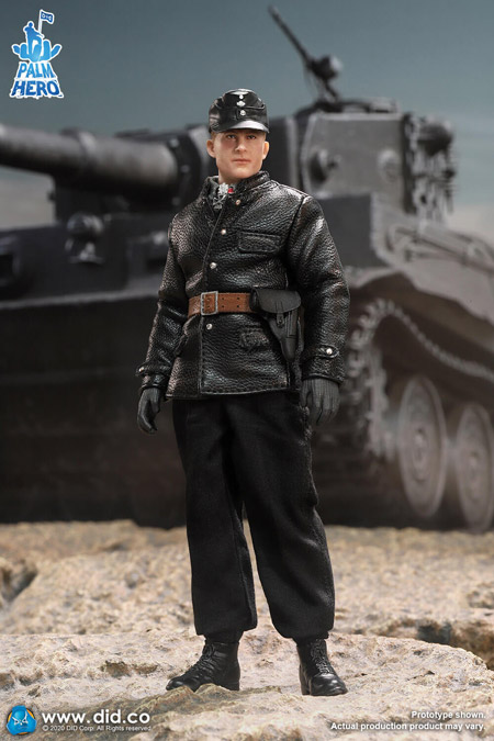 【DID】XD80004 1/12 WW2 German SS Hauptsturmführer - Michael Wittmann ドイツ軍 ミハエル・ヴィットマン 親衛隊大尉 戦車兵